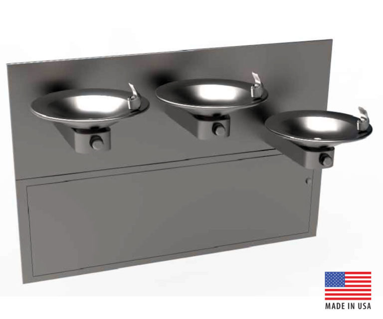 Filtrine FCC-107-14-HHL High/High/Low Drinking Fountain - Filtrine